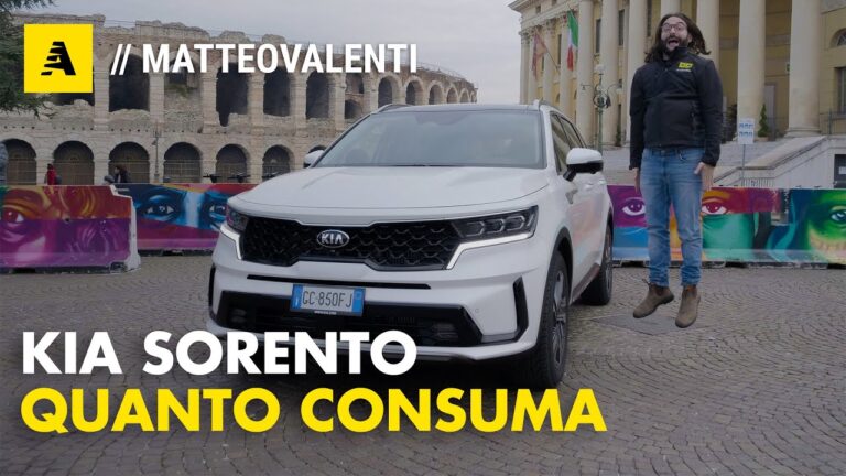Caratteristiche aerodinamiche della Kia Sportage