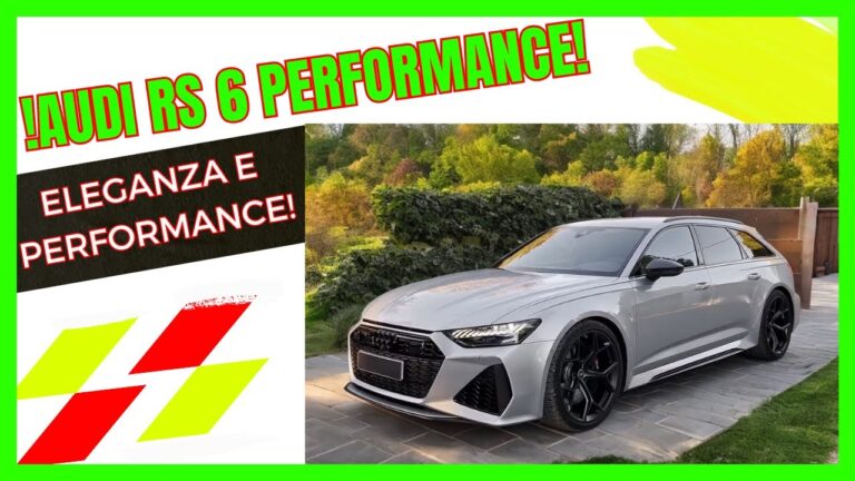 L’eleganza aerodinamica dell’Audi A6