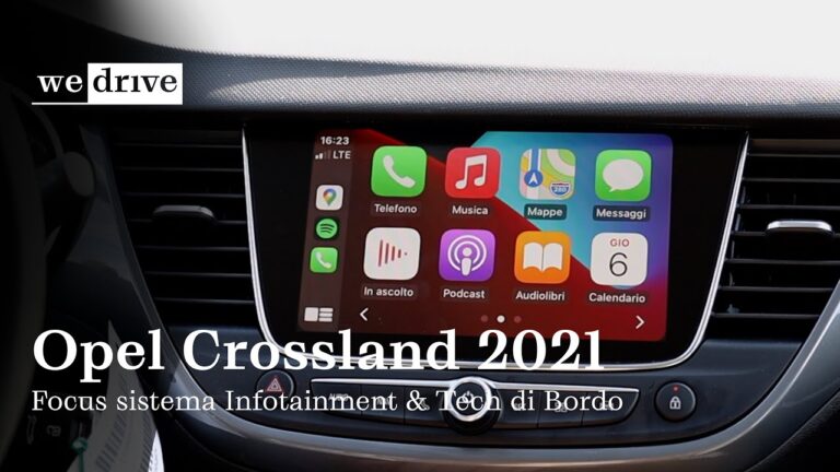 Tecnologia di Parcheggio Innovativa per Opel Crossland X