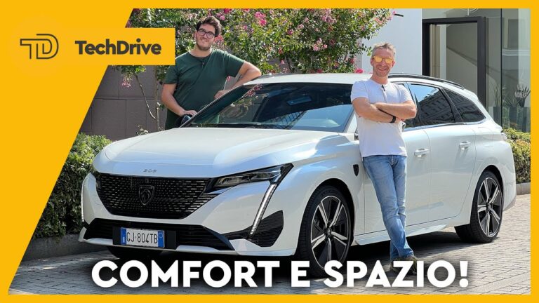 Il design ergonomico della Peugeot 308 per una guida confortevole
