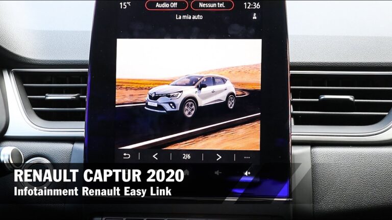 Tecnologia Avanzata del Navigatore GPS nella Renault Captur