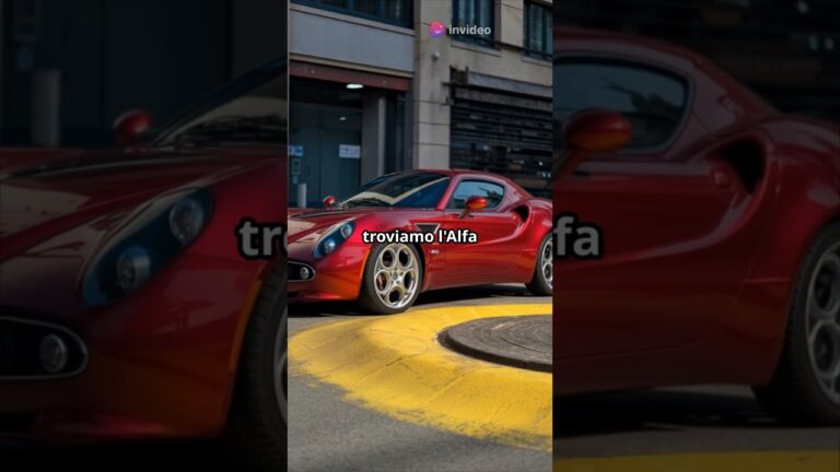 L’Alfa Romeo 8C: Un’Icona di Lusso senza Tempo
